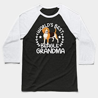 World's Best Beagle Grandma Baseball T-Shirt